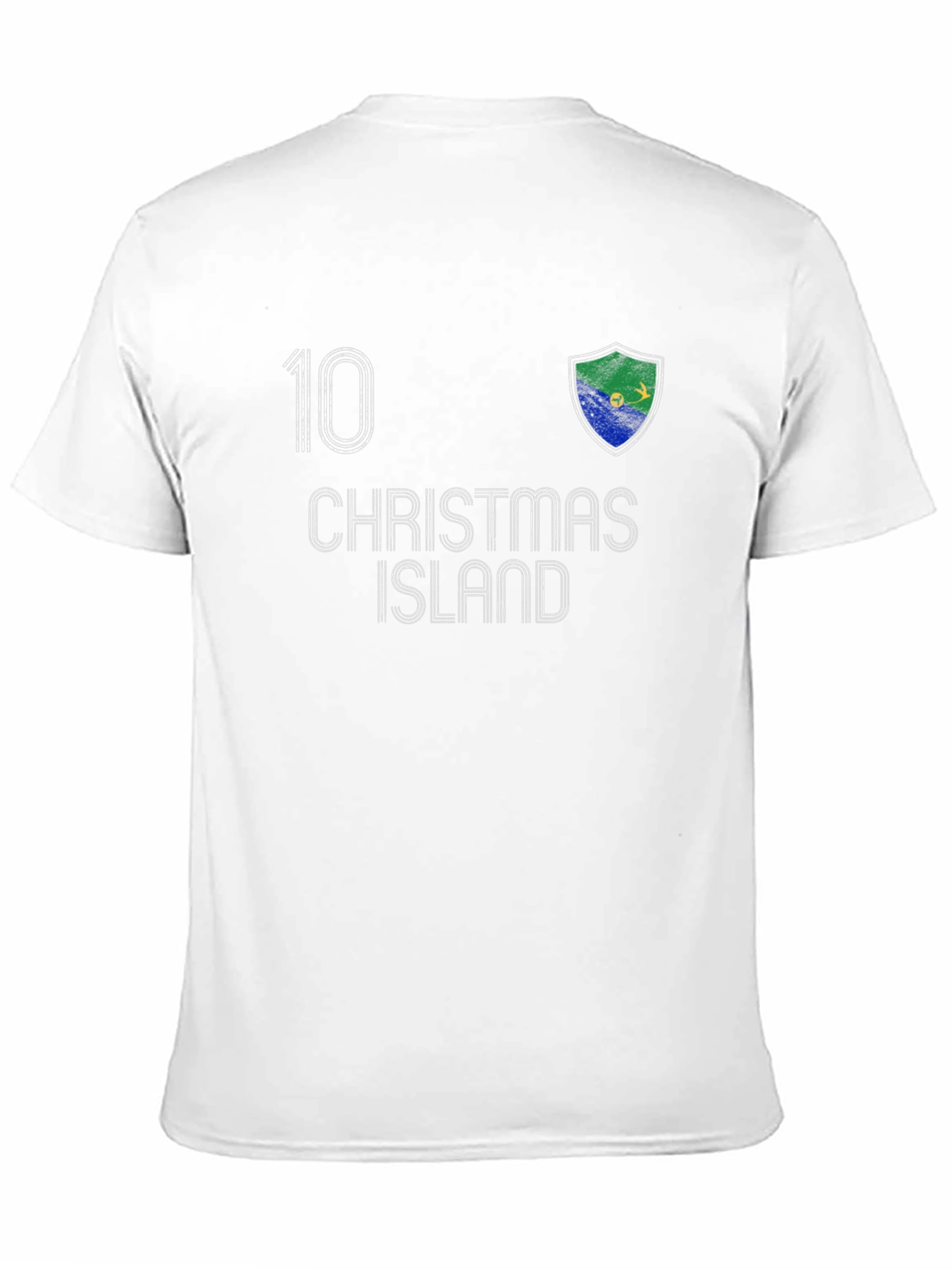 Christmas Island Soccer Jersey Style T-Shirt