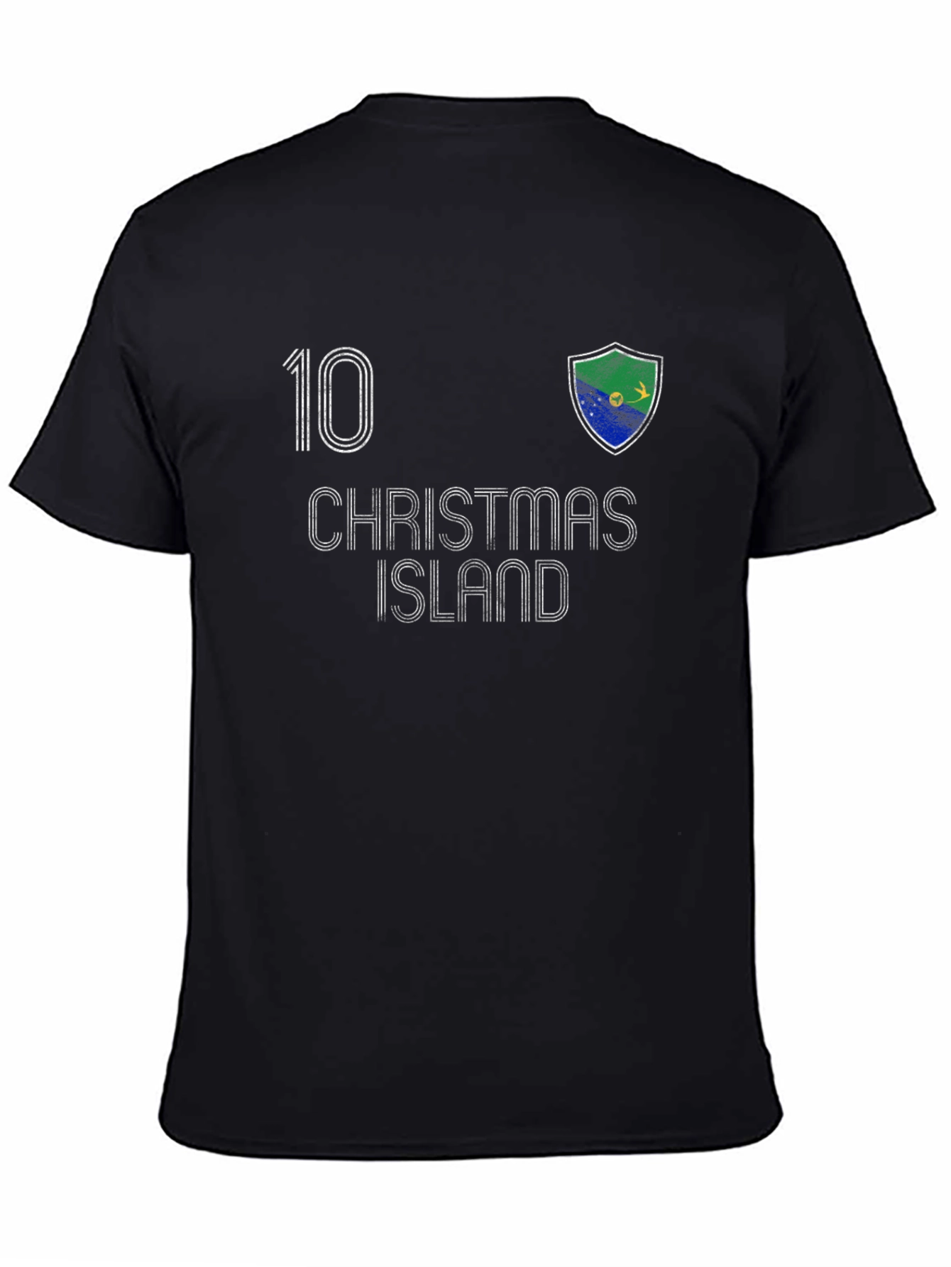 Christmas Island Soccer Jersey Style T-Shirt