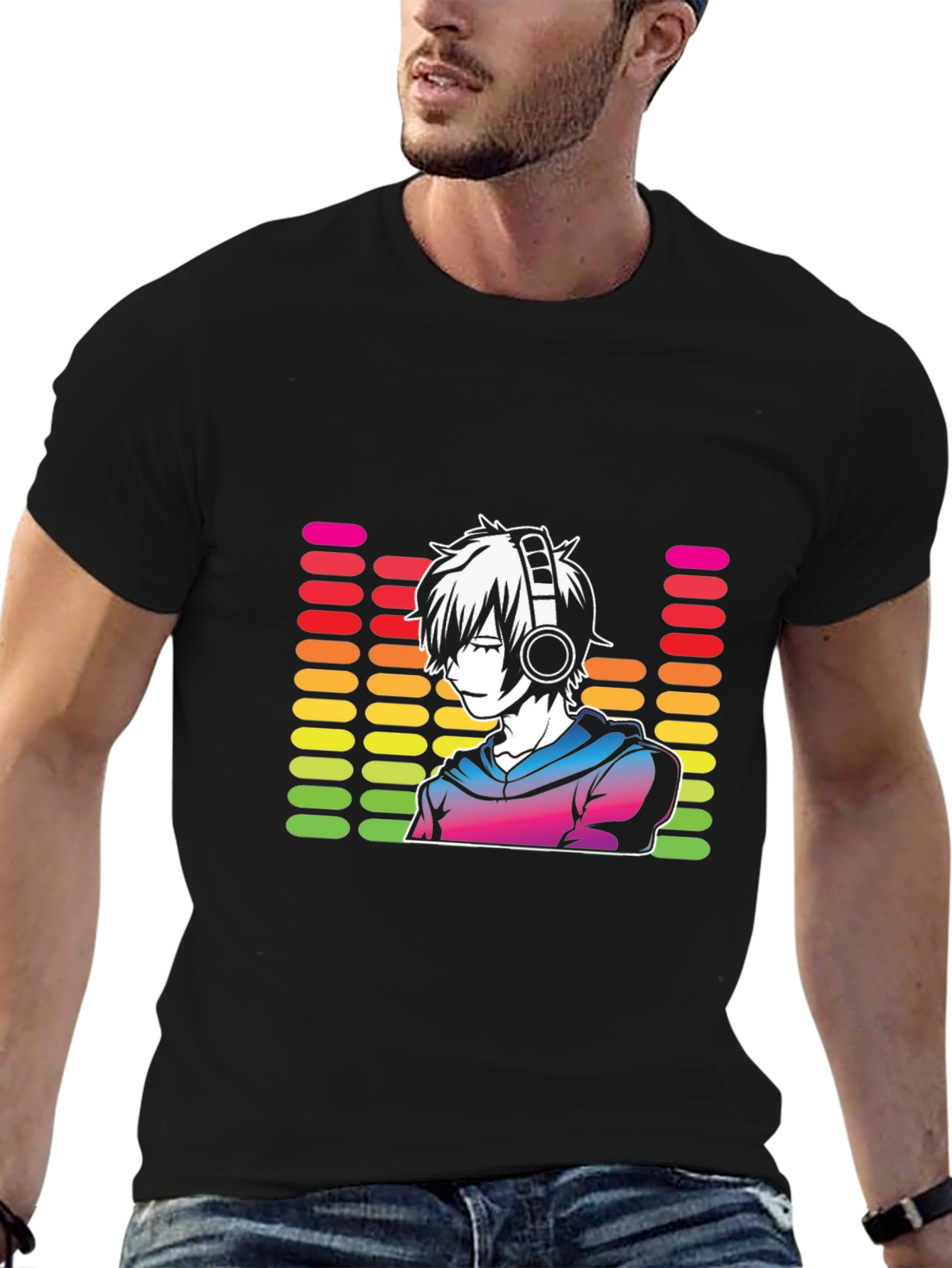 Anime DJ Graphic Tee