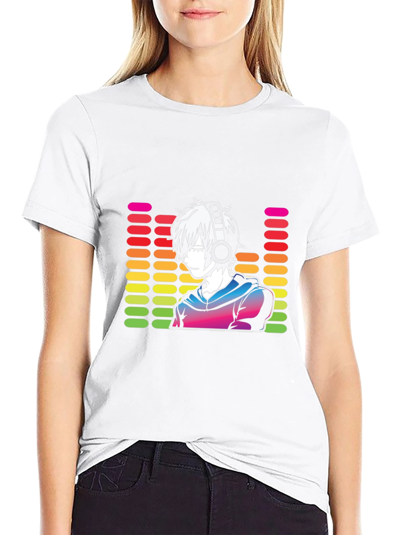 Anime DJ Graphic Tee