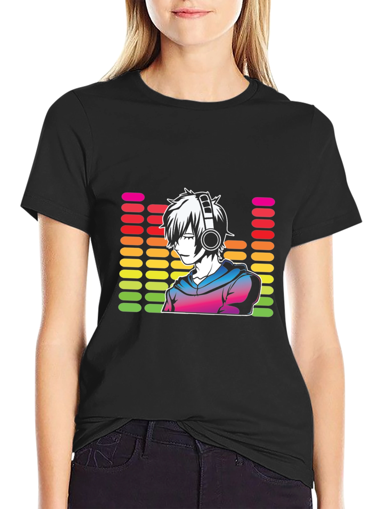 Anime DJ Graphic Tee