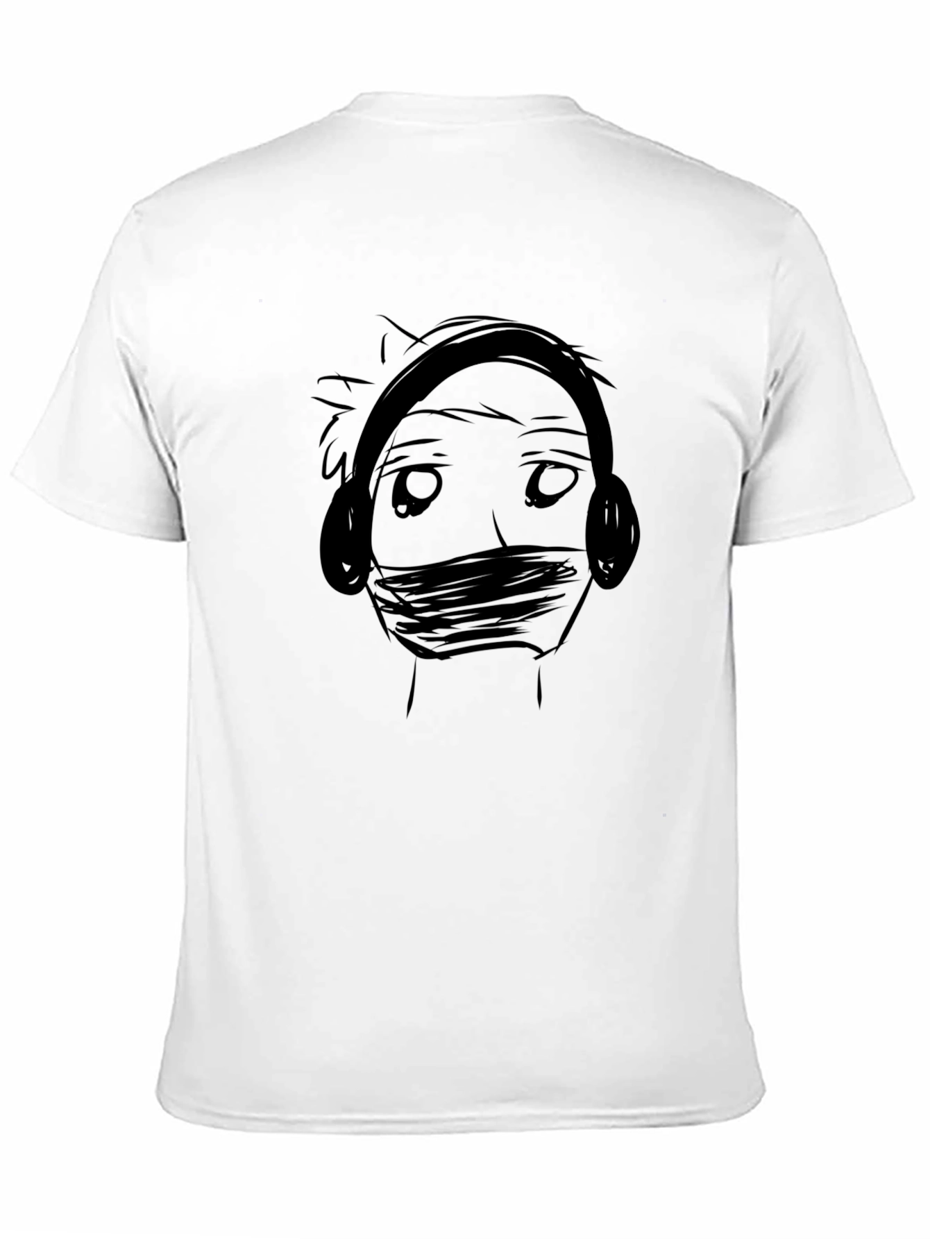 Sketchy Style Tee - Unique Graphic T-Shirt