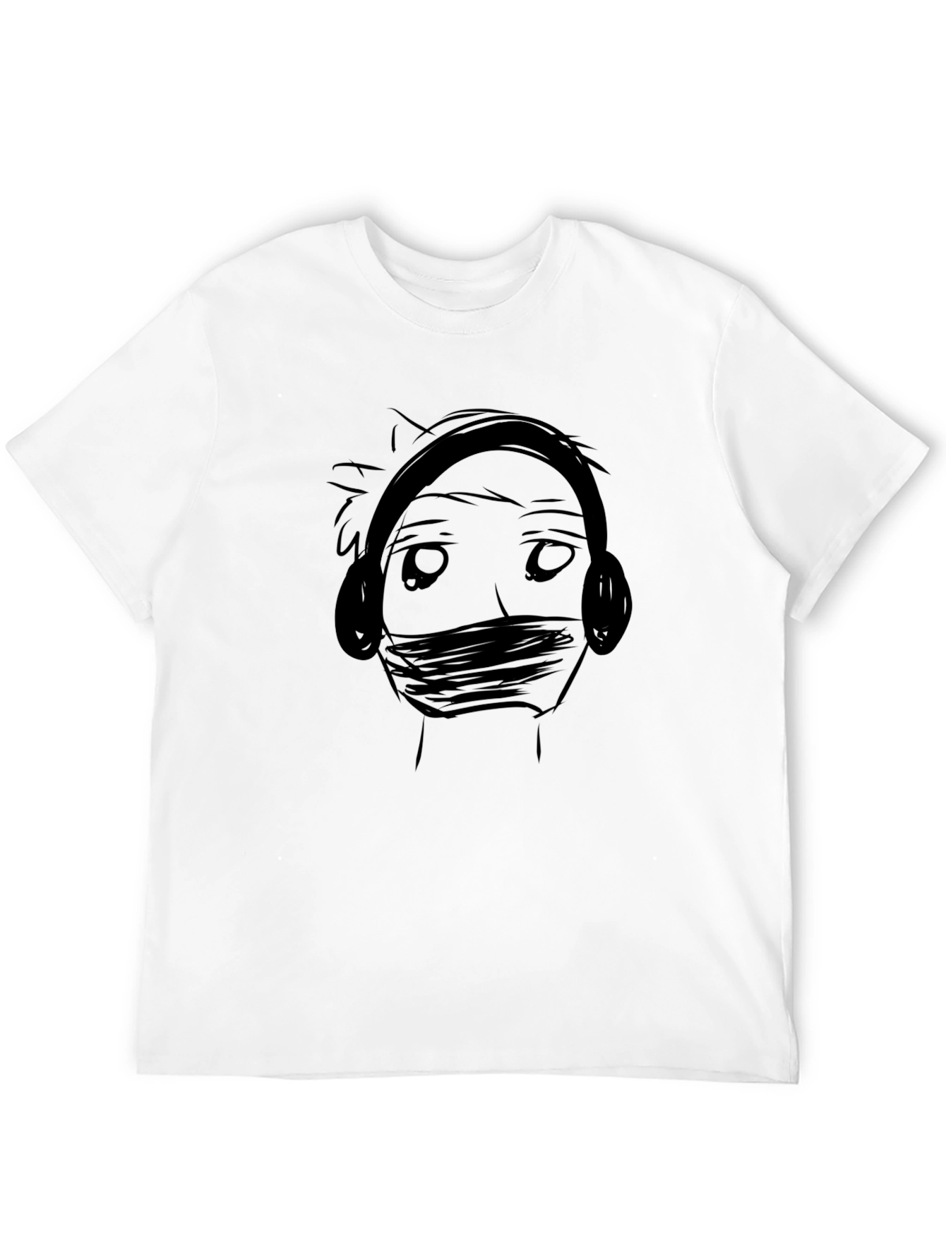 Sketchy Style Tee - Unique Graphic T-Shirt