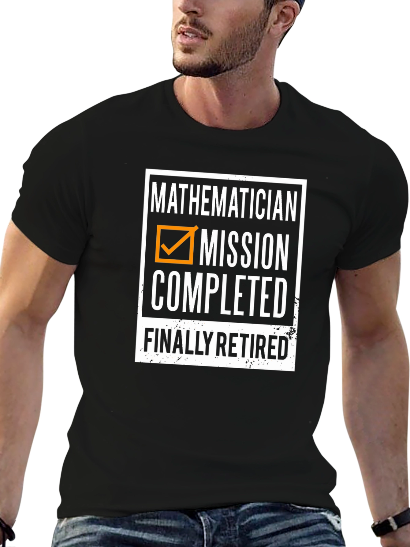 Mathematician Mission Completed Retired T-Shirt
