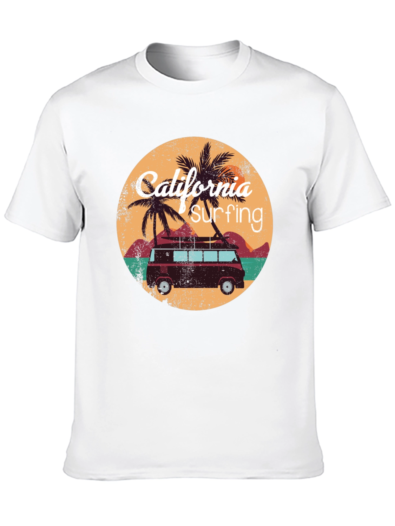 California Surfing Graphic Tee