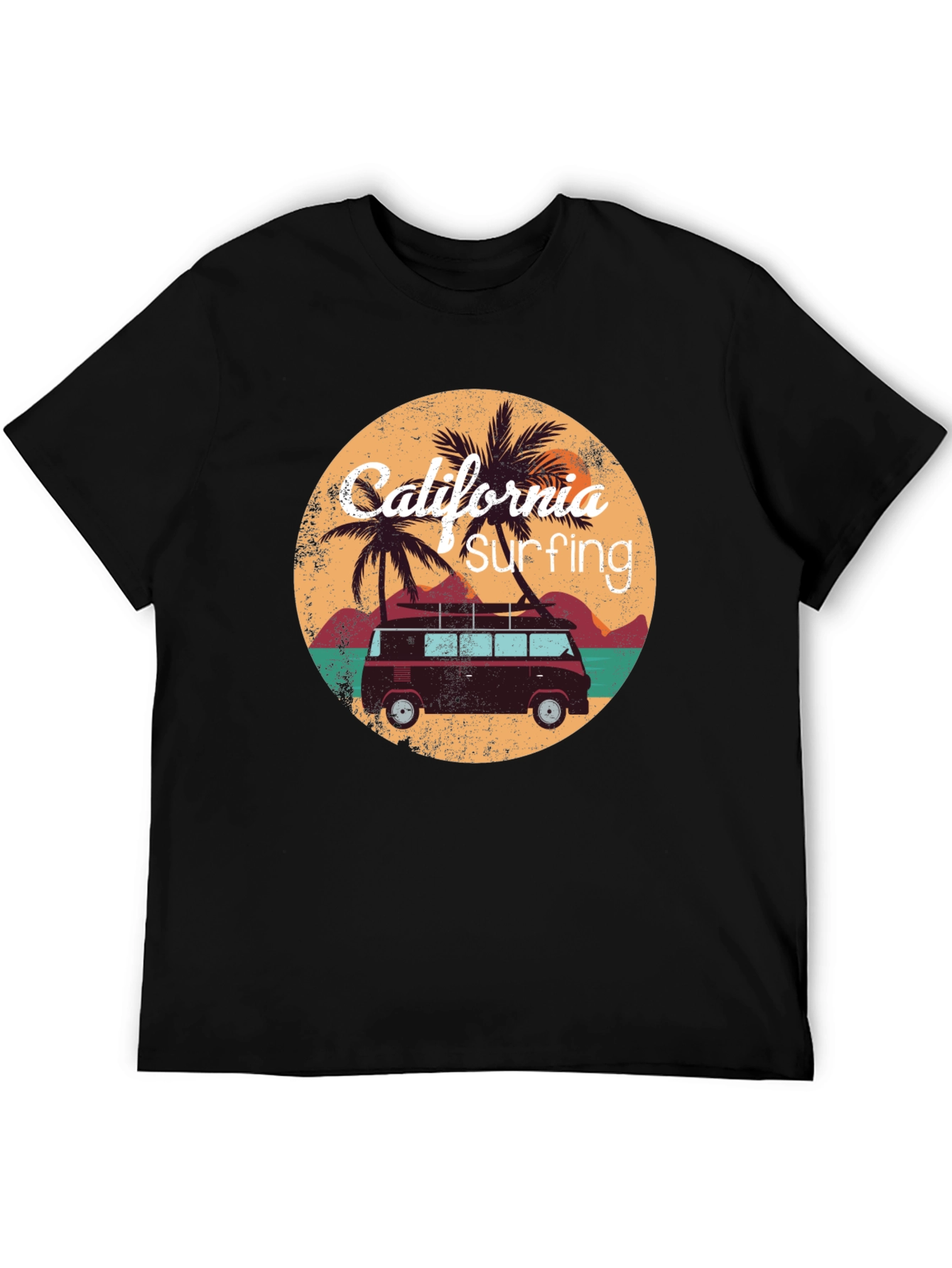 California Surfing Graphic Tee