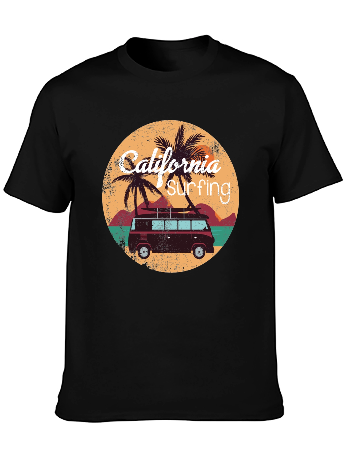 California Surfing Graphic Tee