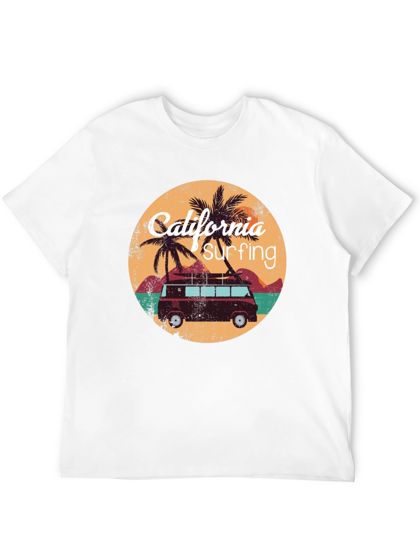 California Surfing Graphic Tee