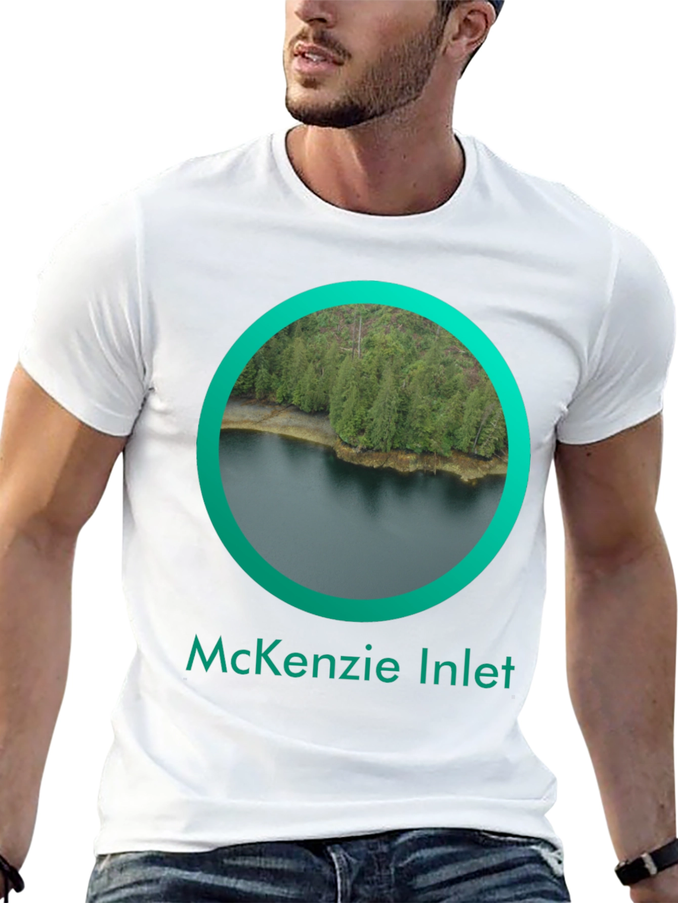 McKenzie Inlet Black T-Shirt