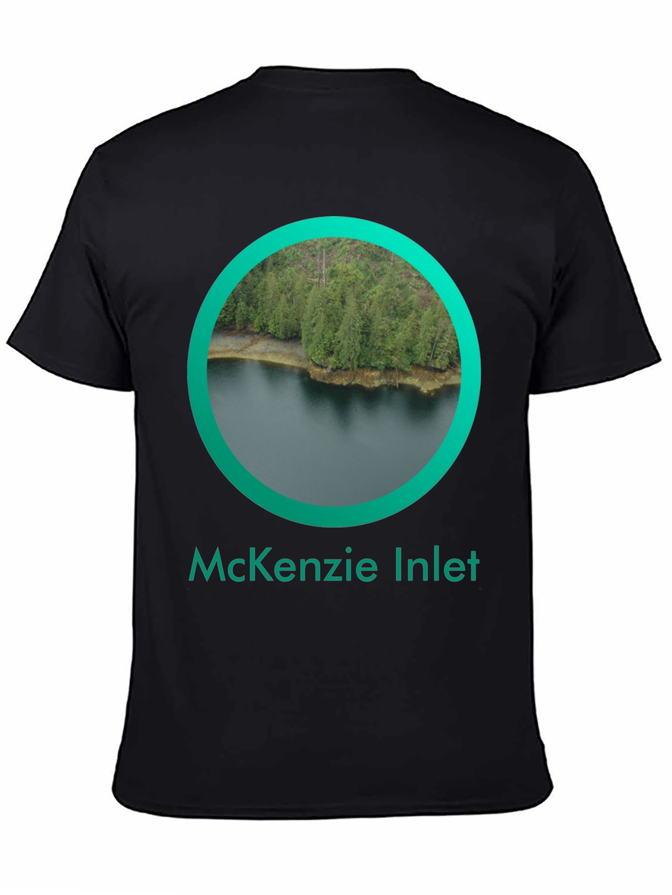 McKenzie Inlet Black T-Shirt