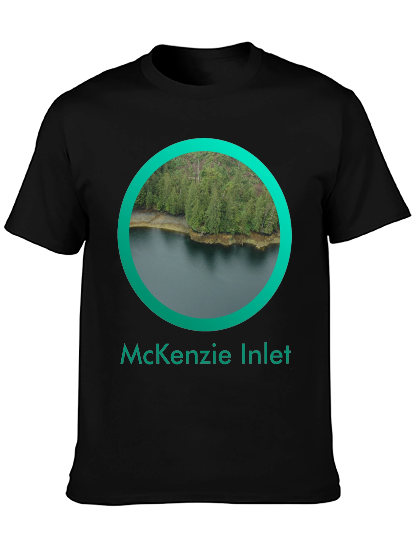 McKenzie Inlet Black T-Shirt