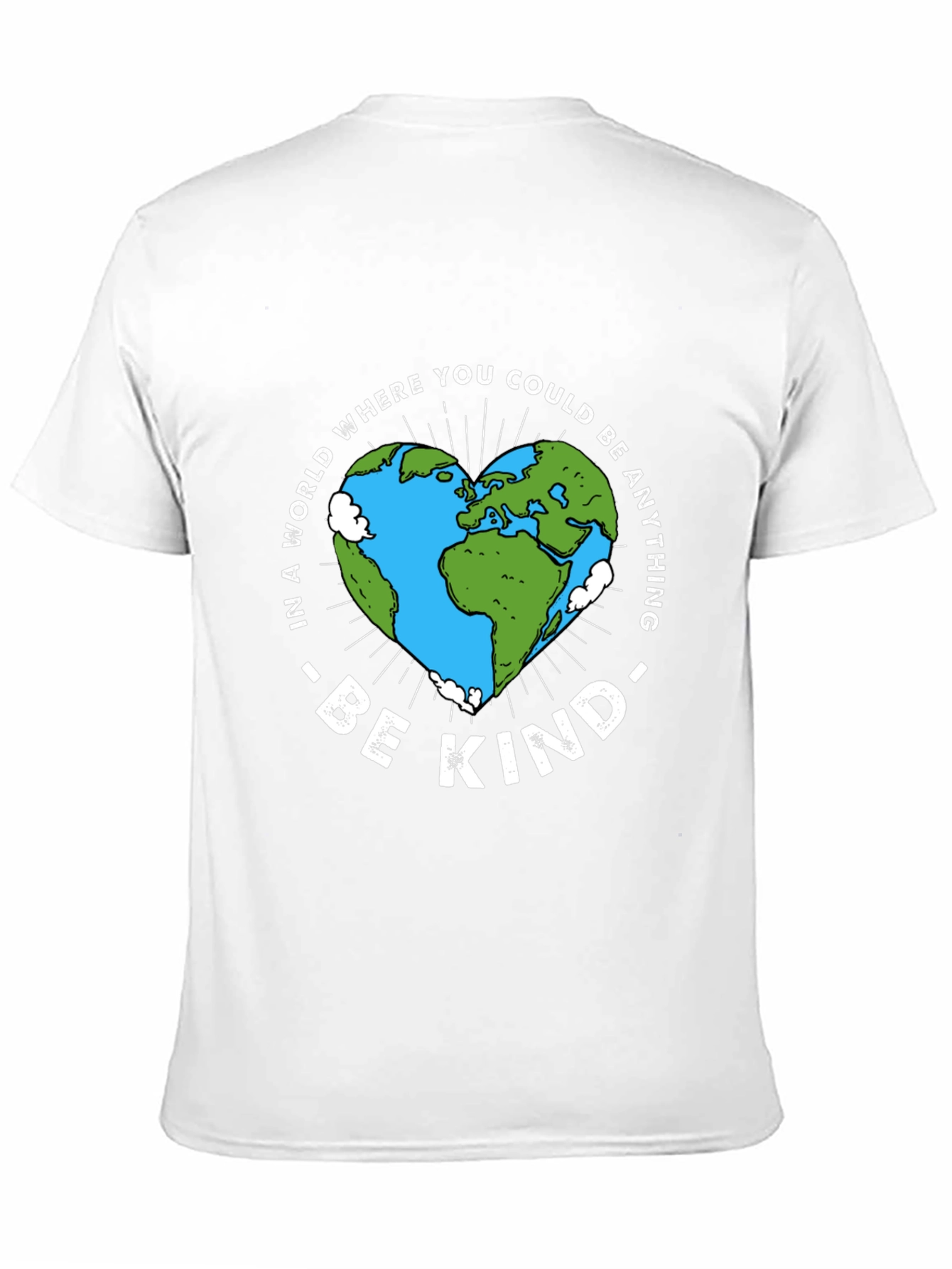 Be Kind Earth Heart T-Shirt