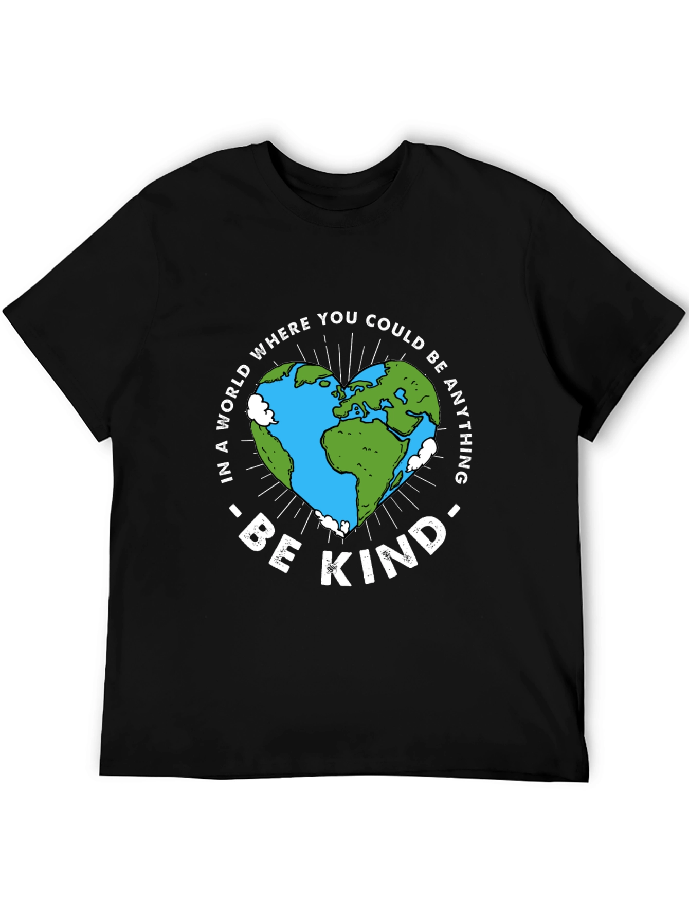 Be Kind Earth Heart T-Shirt