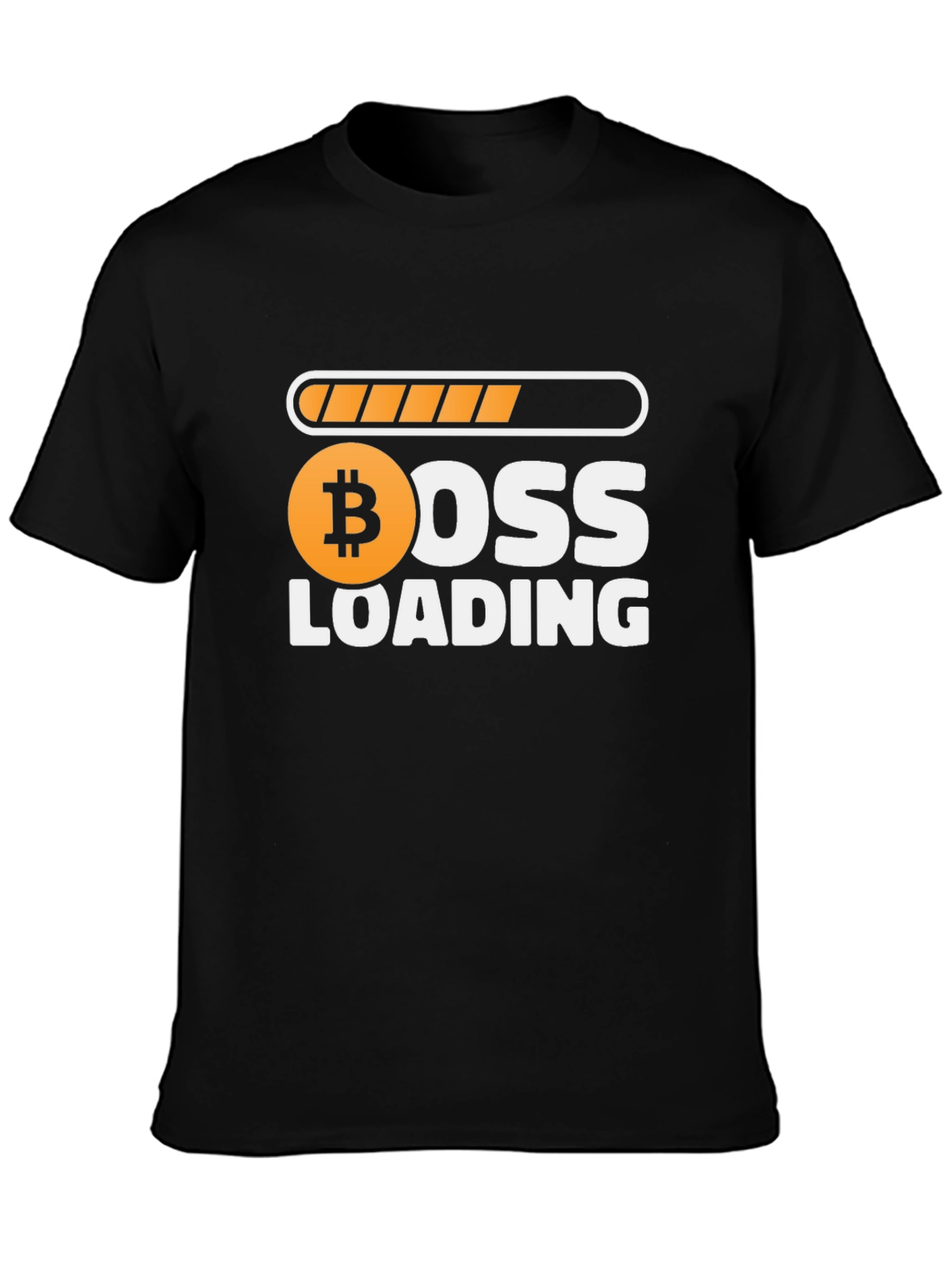 Bitcoin Boss Loading Funny Crypto T-Shirt