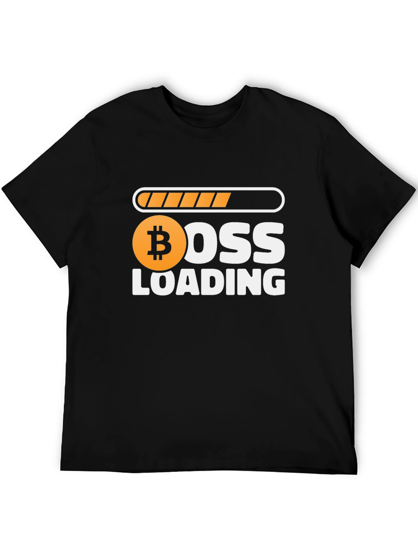 Bitcoin Boss Loading Funny Crypto T-Shirt