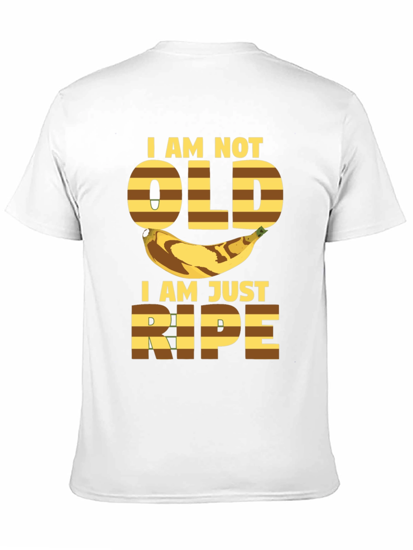 Funny Banana Ripe Graphic T-Shirt