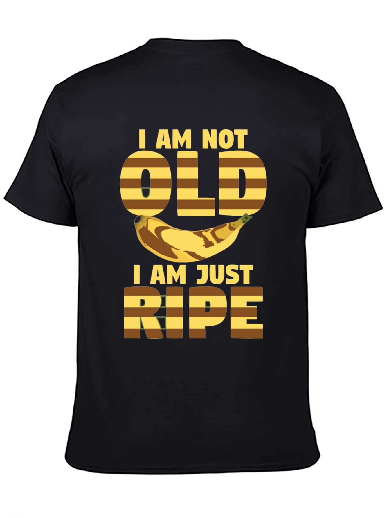 Funny Banana Ripe Graphic T-Shirt