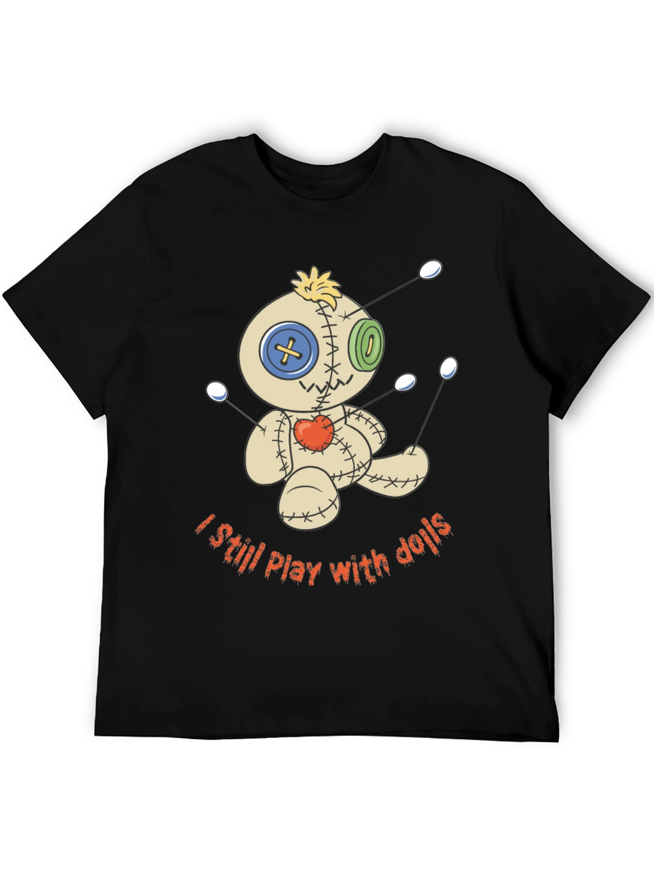 Voodoo Doll T-Shirt - Still Play With Dolls