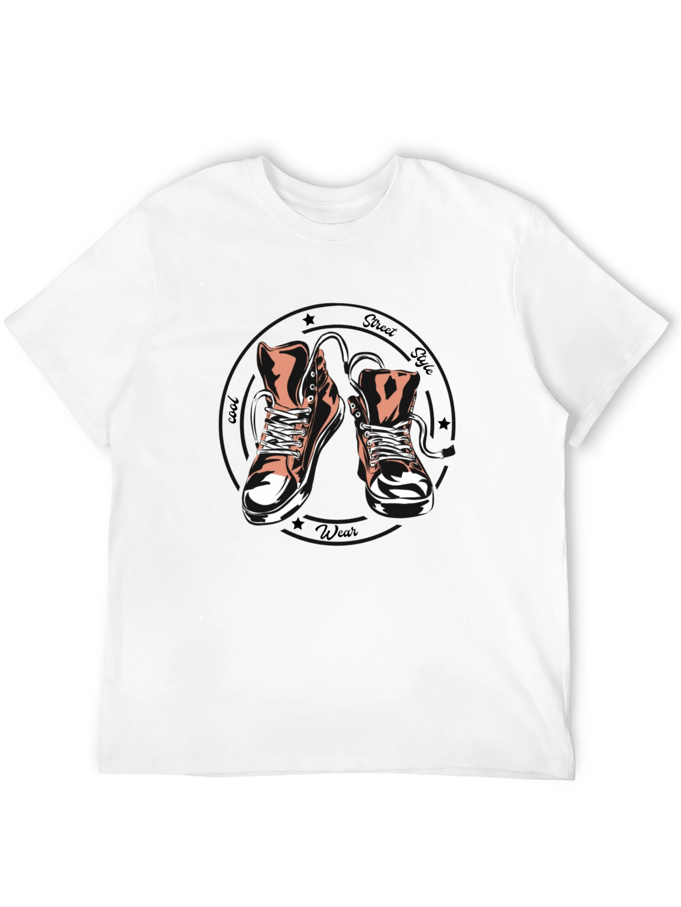 Cool Street Style Sneaker T-Shirt