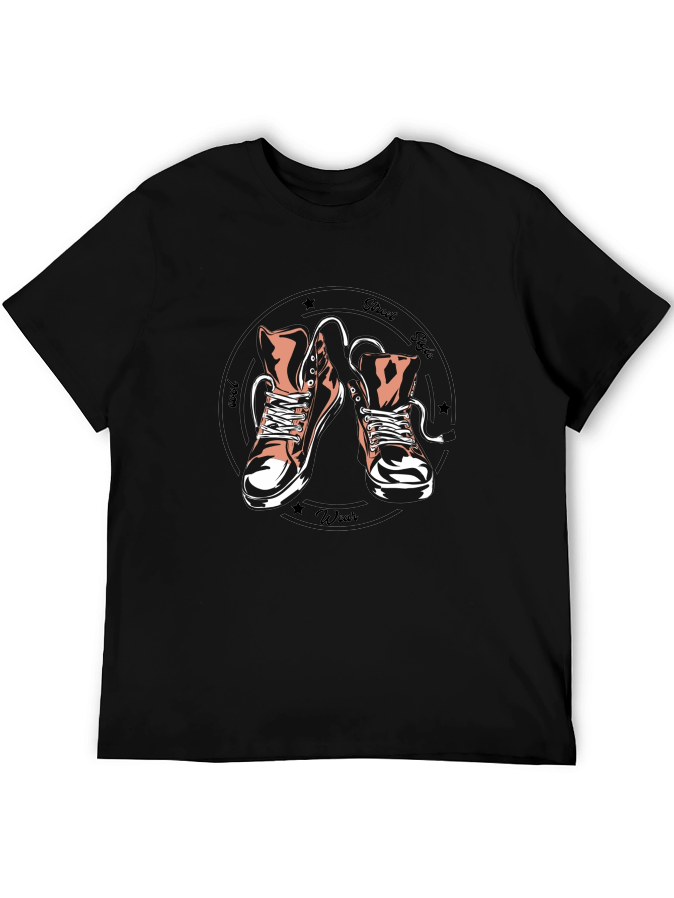 Cool Street Style Sneaker T-Shirt