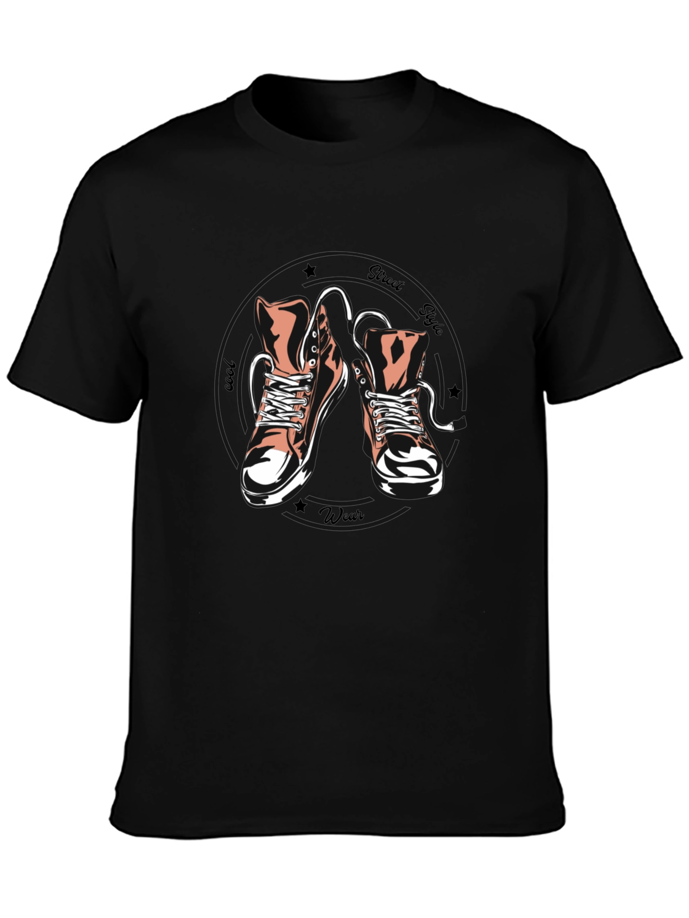 Cool Street Style Sneaker T-Shirt