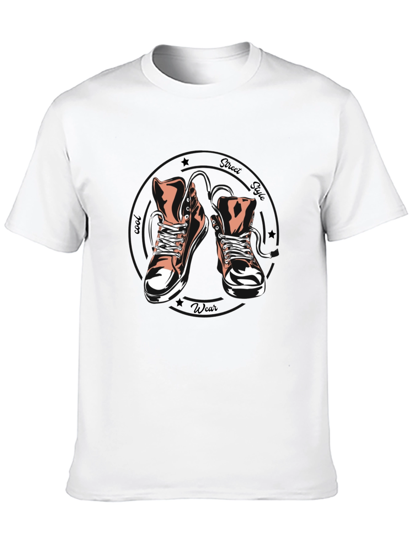 Cool Street Style Sneaker T-Shirt