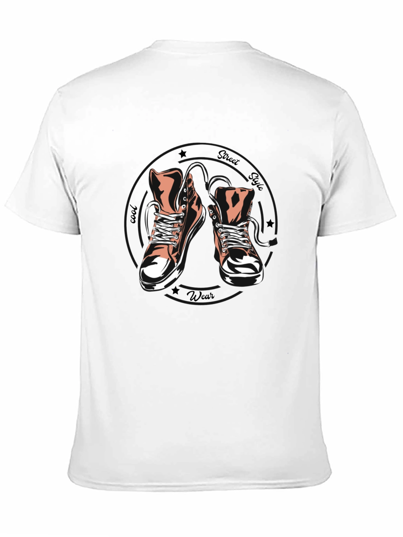 Cool Street Style Sneaker T-Shirt