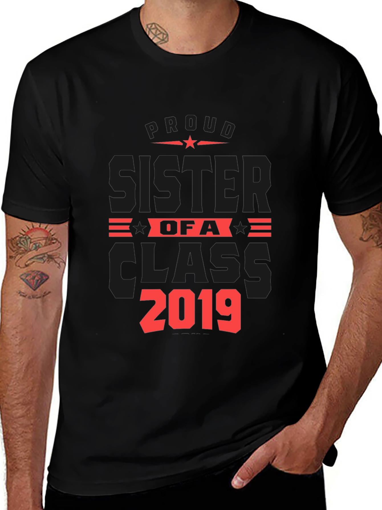 Proud Sister of a Class 2019 T-Shirt