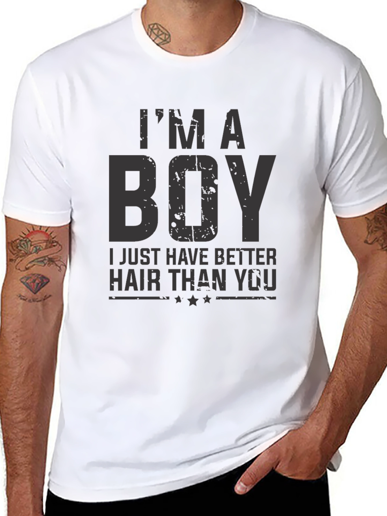 Im A Boy Funny Graphic T-Shirt