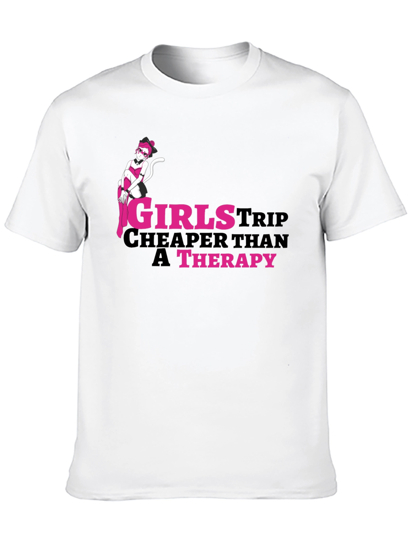 Girls Trip Therapy Funny T-Shirt