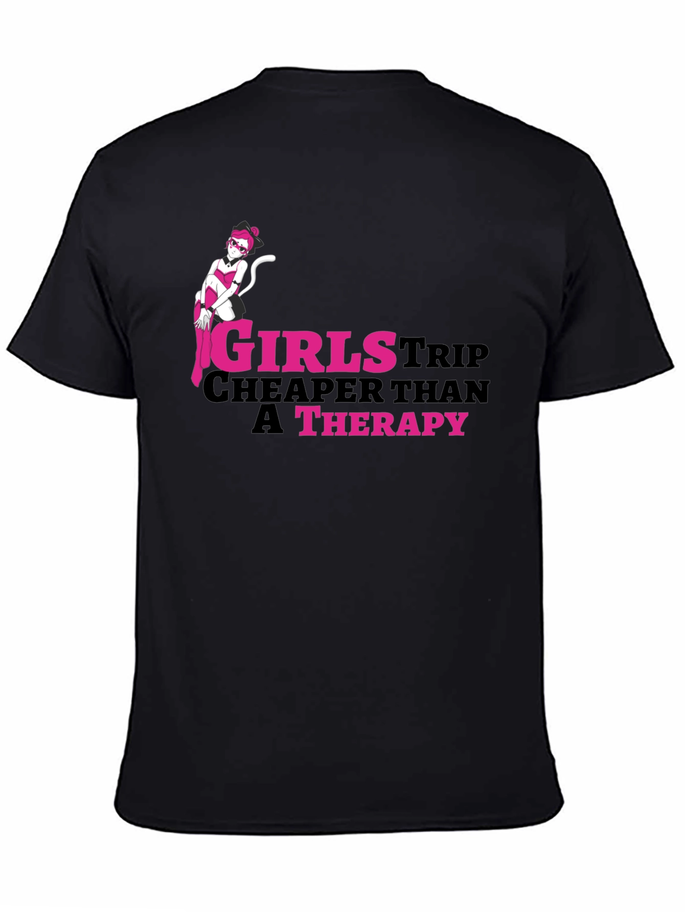 Girls Trip Therapy Funny T-Shirt