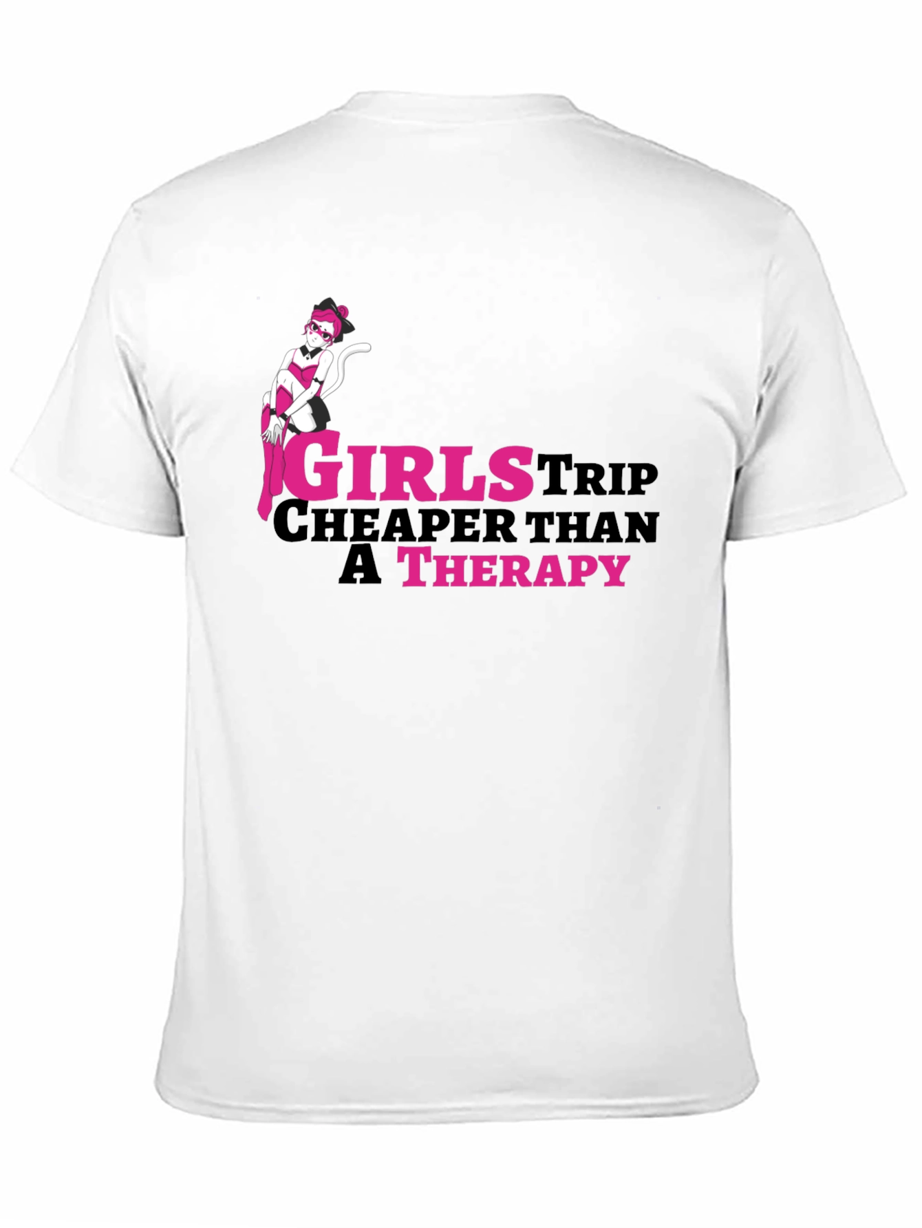 Girls Trip Therapy Funny T-Shirt