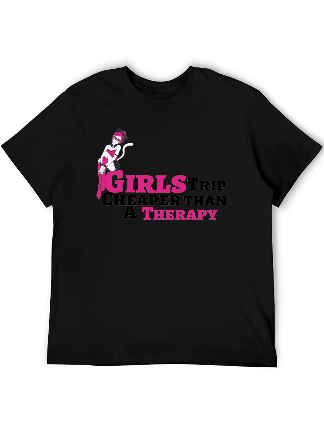 Girls Trip Therapy Funny T-Shirt