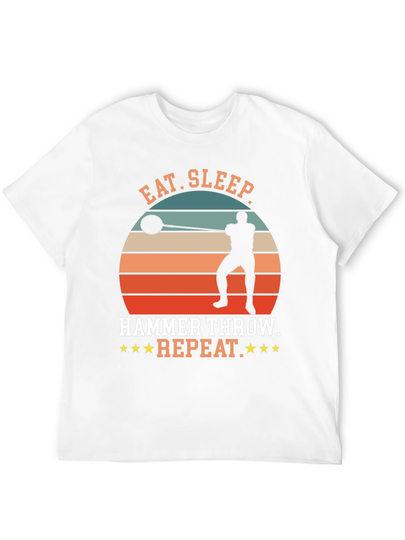 Eat Sleep Hammer Throw Repeat T-Shirt