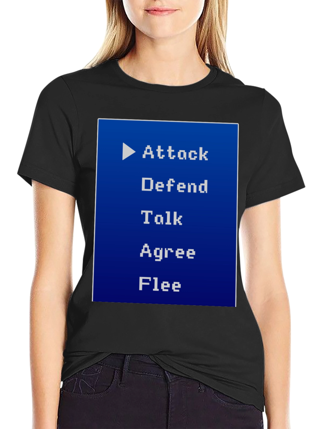 Final Fantasy Inspired RPG Menu T-Shirt