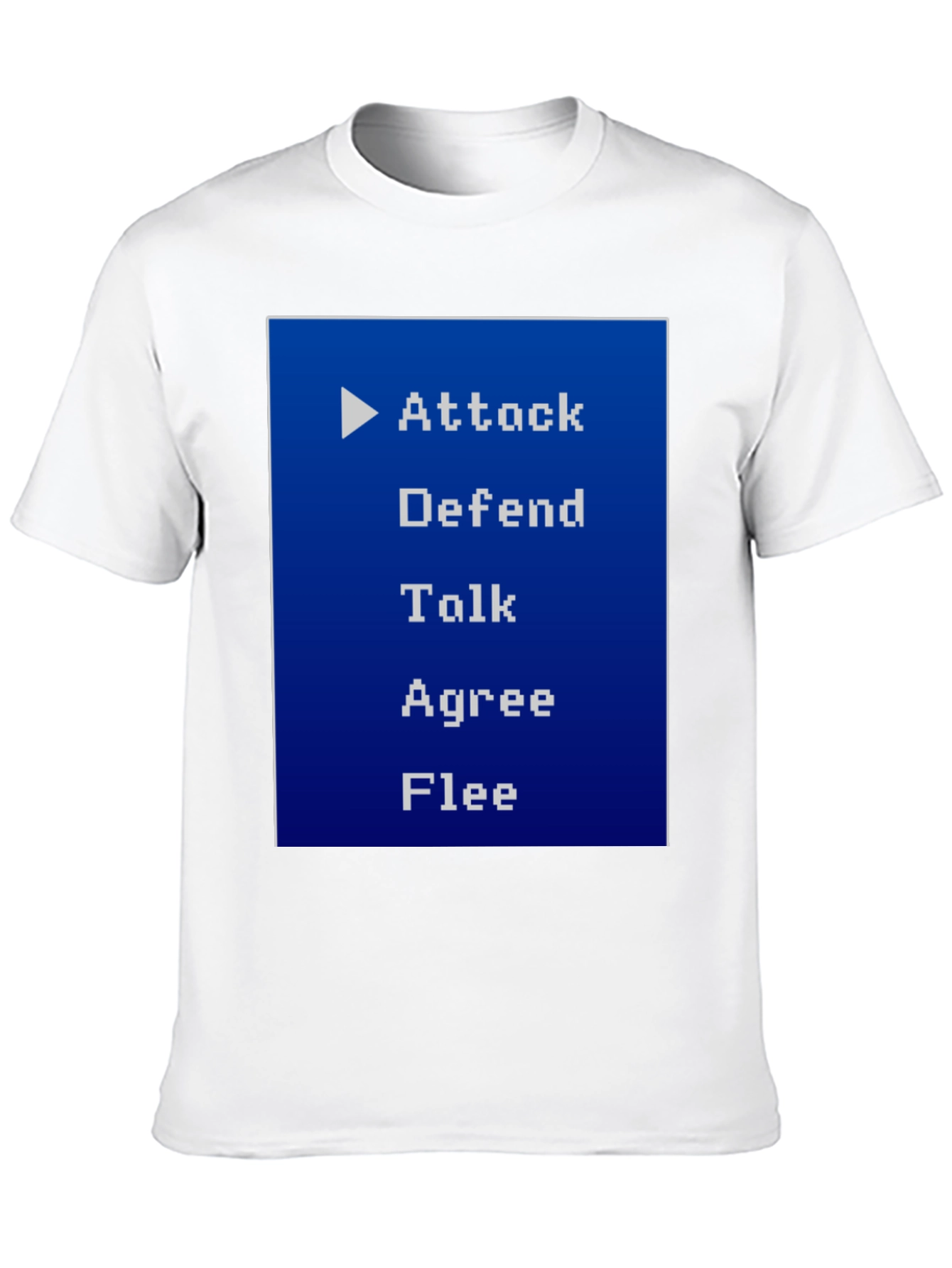 Final Fantasy Inspired RPG Menu T-Shirt