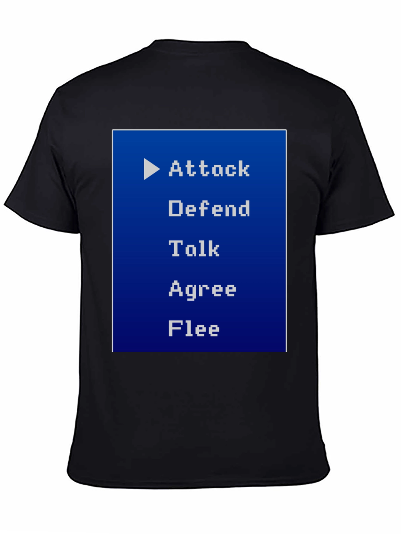 Final Fantasy Inspired RPG Menu T-Shirt