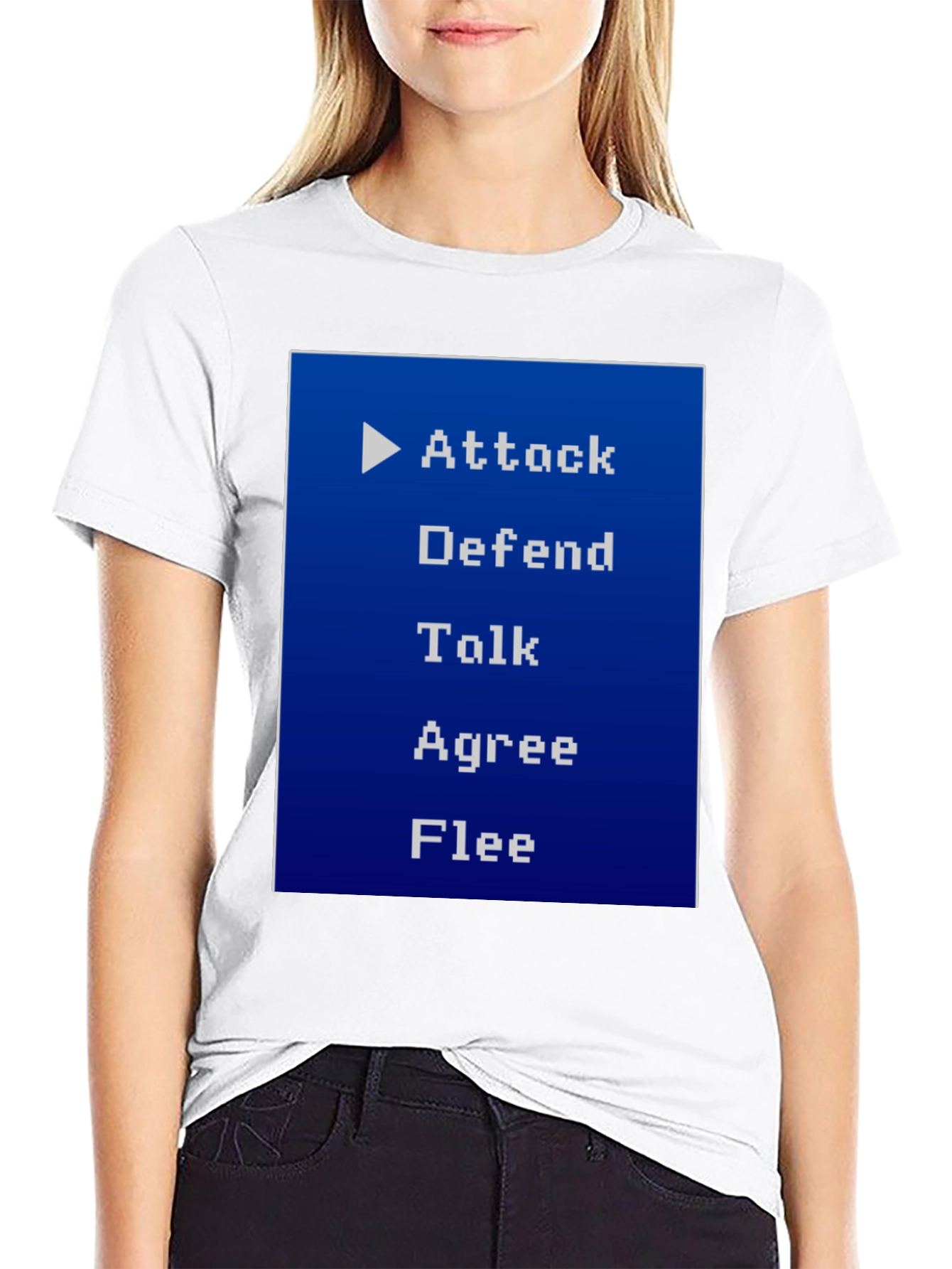 Final Fantasy Inspired RPG Menu T-Shirt