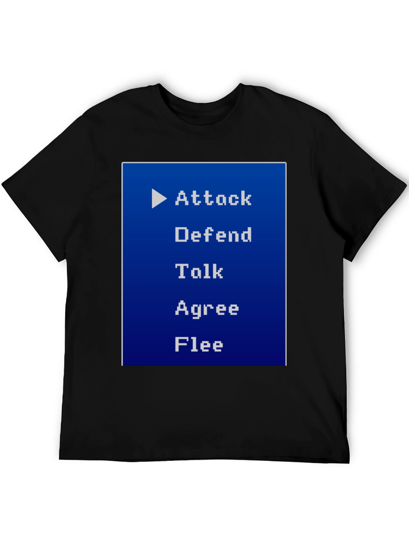 Final Fantasy Inspired RPG Menu T-Shirt