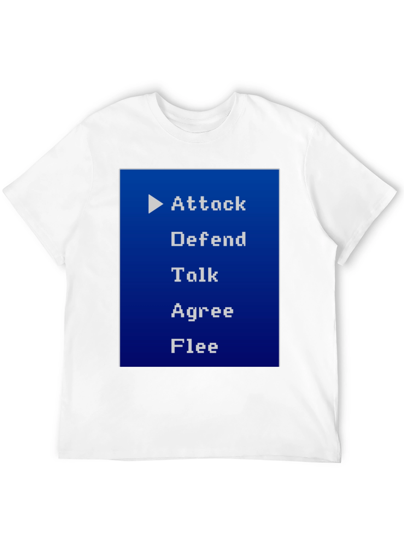 Final Fantasy Inspired RPG Menu T-Shirt