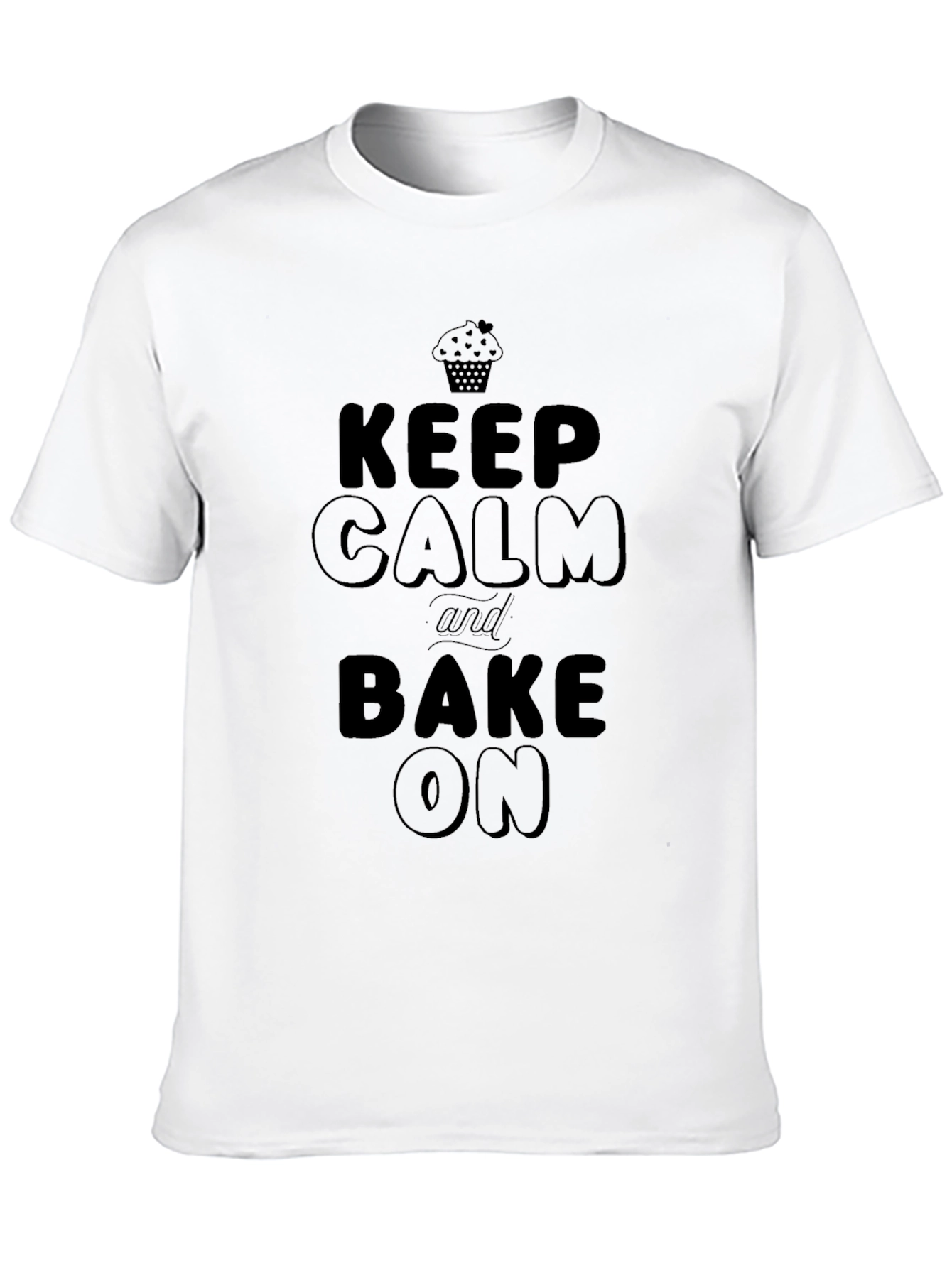 Keep Calm & Bake On Graphic Tee