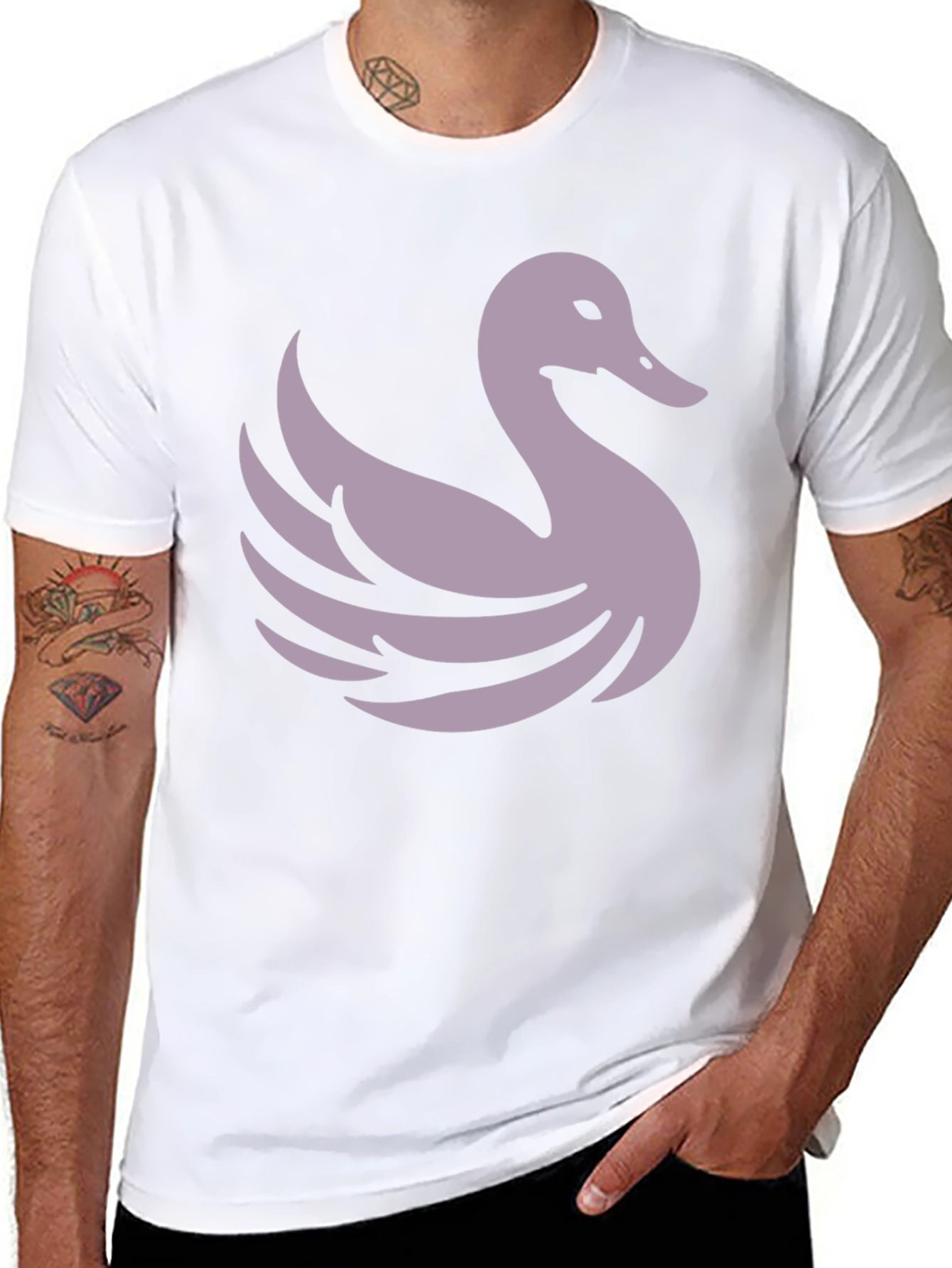 Duck Graphic T-Shirt - Soft Cotton Blend