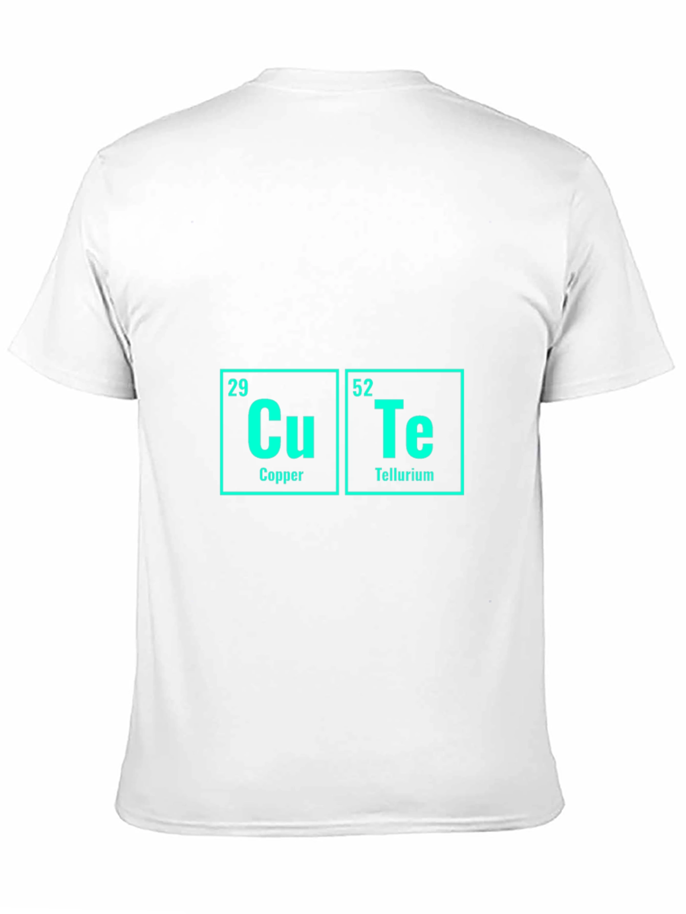 Cute Periodic Table T-Shirt - Copper & Tellurium