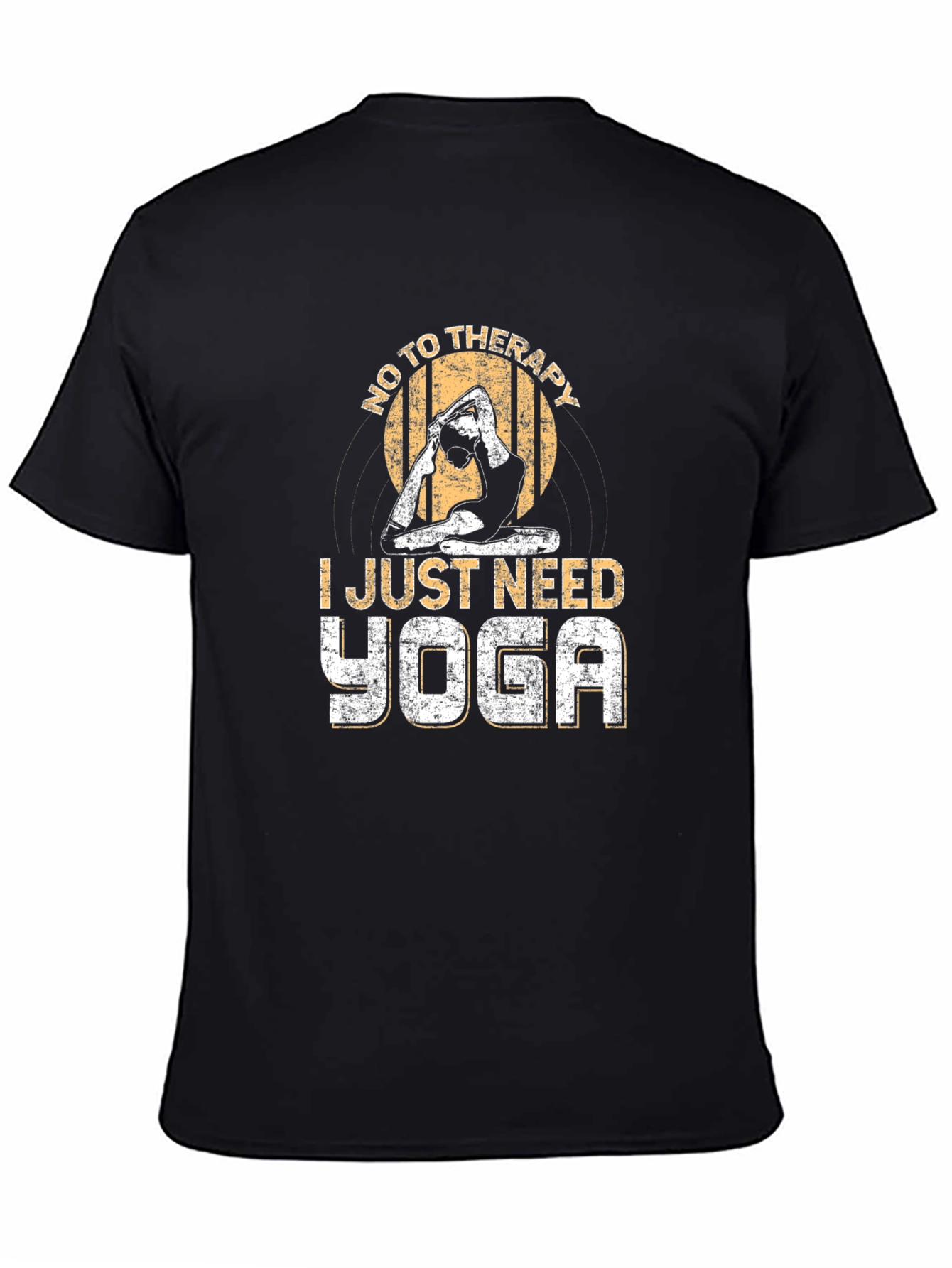 Yoga Therapy T-Shirt - No Therapy Just Yoga