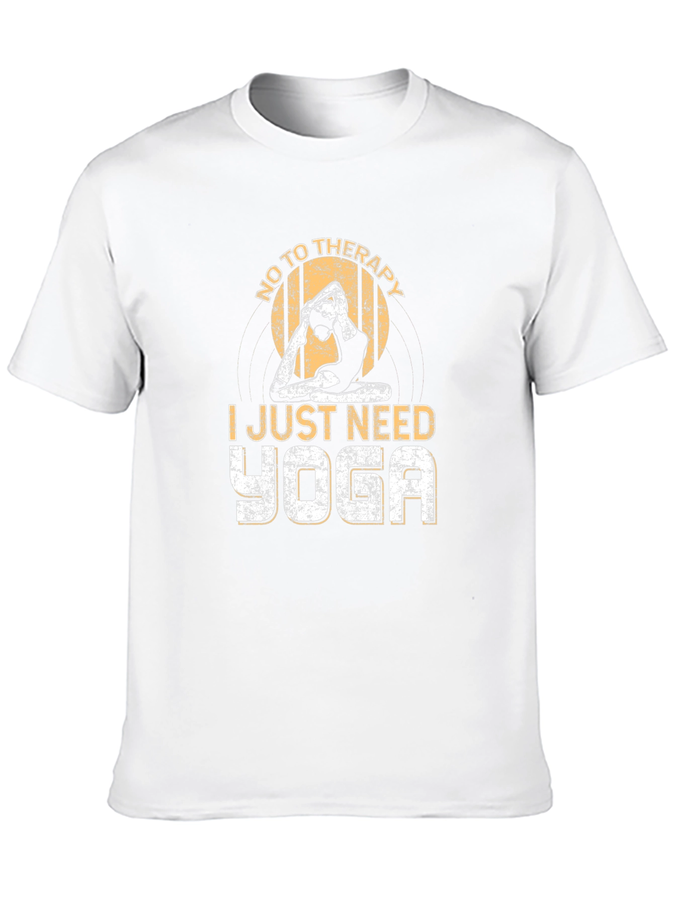 Yoga Therapy T-Shirt - No Therapy Just Yoga