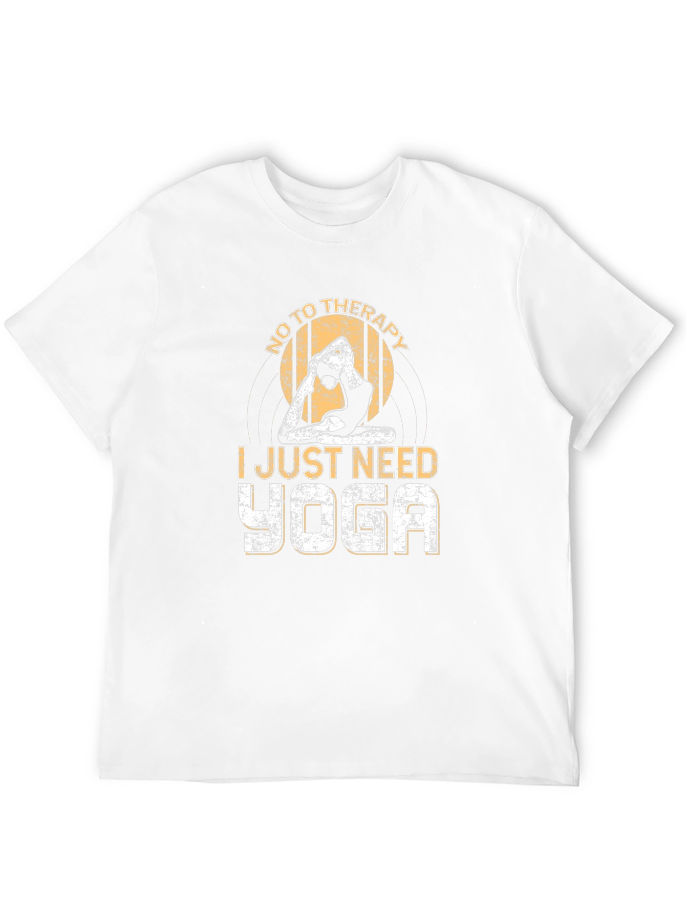 Yoga Therapy T-Shirt - No Therapy Just Yoga