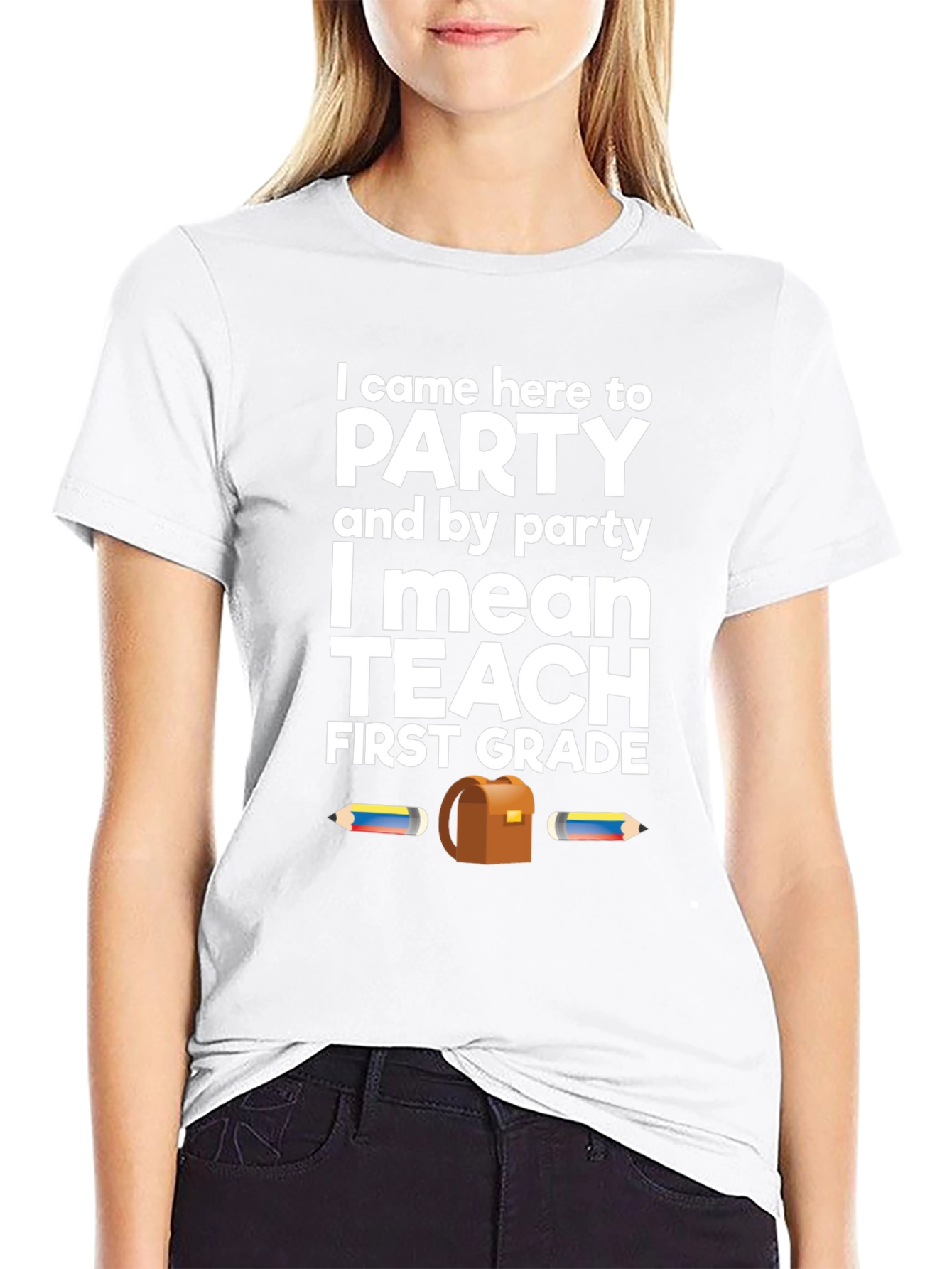 First Grade Teacher Party T-Shirt