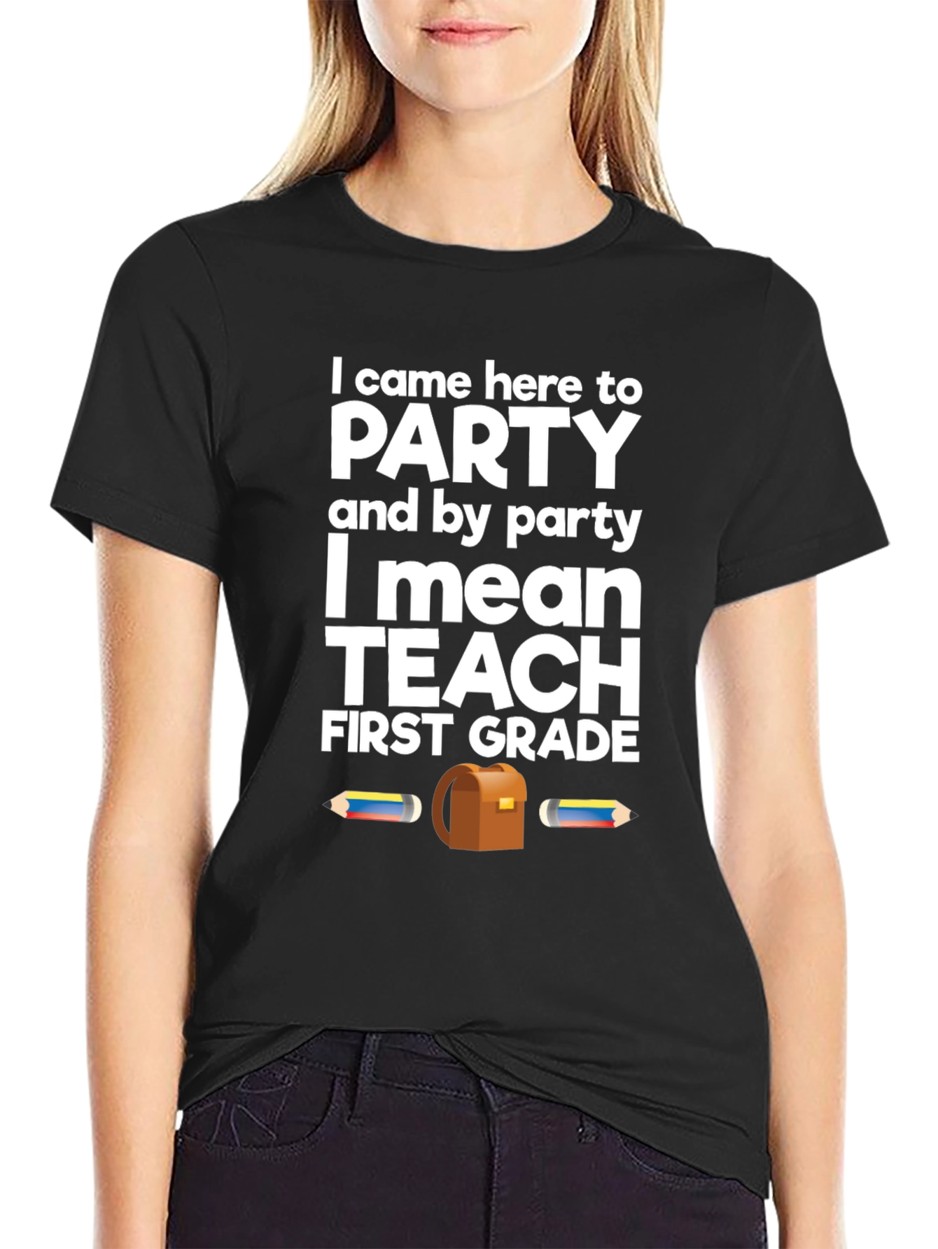 First Grade Teacher Party T-Shirt