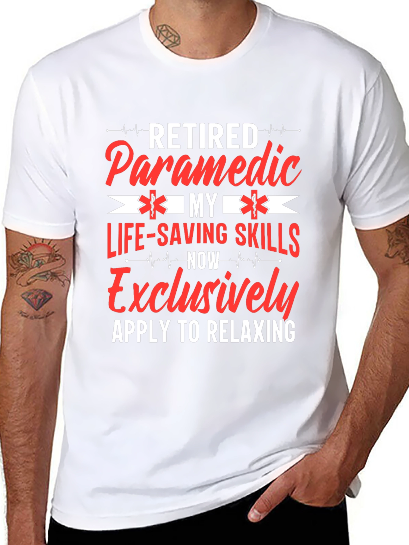 Retired Paramedic Graphic T-Shirt