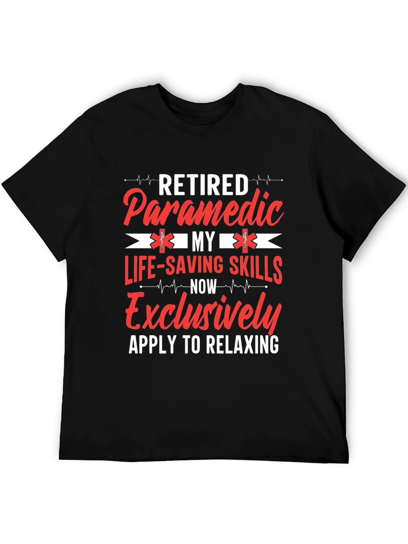 Retired Paramedic Graphic T-Shirt